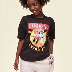 NWT Girl’s Size Medium (10-12 Yrs) Macy’s X Disney Extra Fly Minnie Mouse Prints